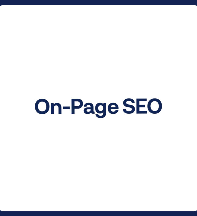 On-Page SEO