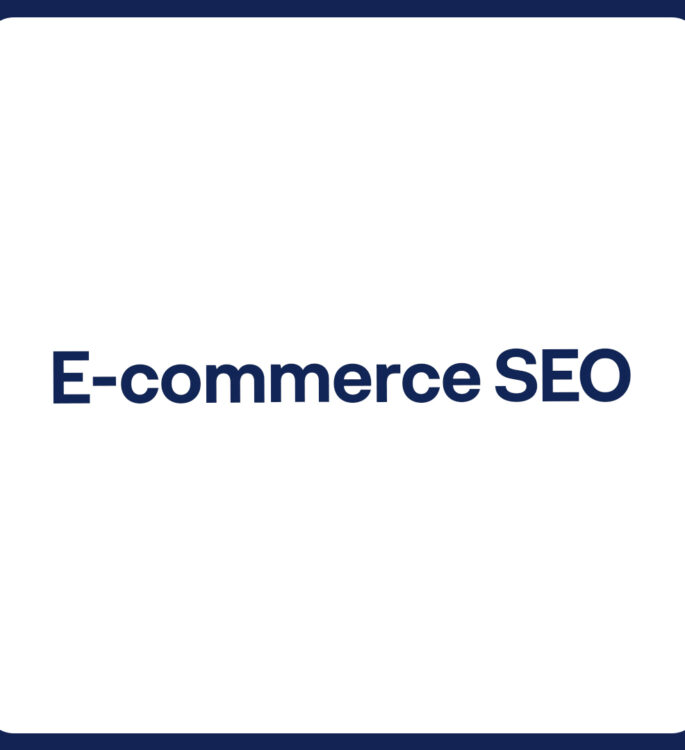 E-commerce SEO