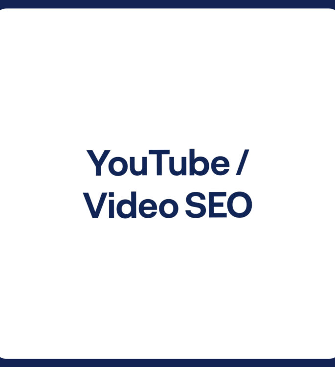 YouTube / Video SEO