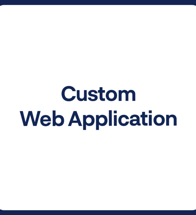Custom Web Application